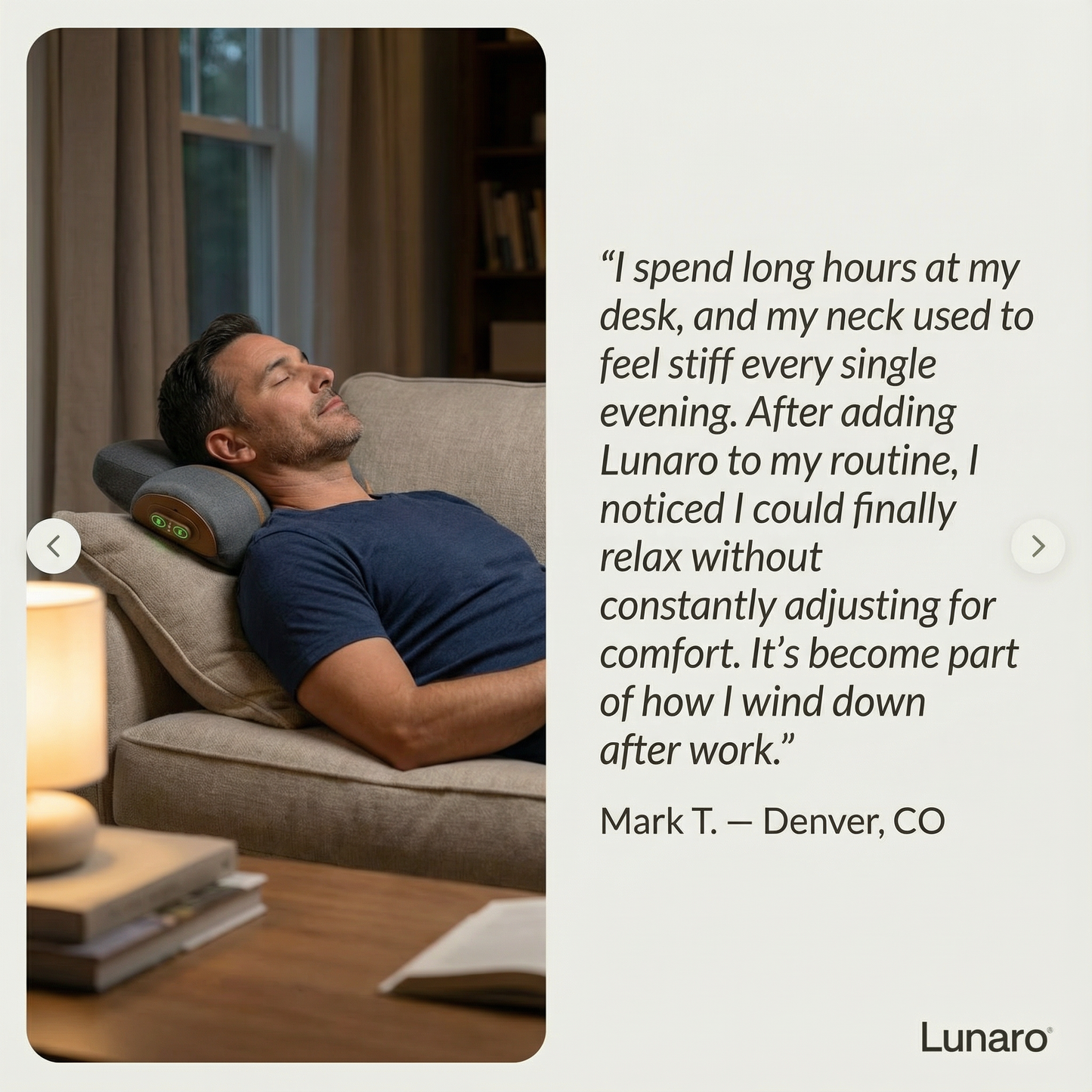 Lunaro™ Cervical Reset Pillow